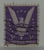 Vintage Stamps American America Usa States 3 C Win War Eagle Stars Stamp X1 B32 - £1.38 GBP