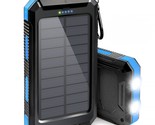Portable Charger, Solar Charger, 38800Mah Solar Power Bank With 2.4A Usb... - $44.99