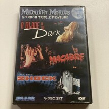 Midnight Movies vol 1: Monster Movies Horror triple feature (3 disc DVD) D1 - $28.04