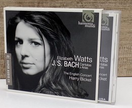 Cantatas &amp; Arias CD Bach Elizabeth Watts The English Concert, Bicket HMU807550 - £11.98 GBP