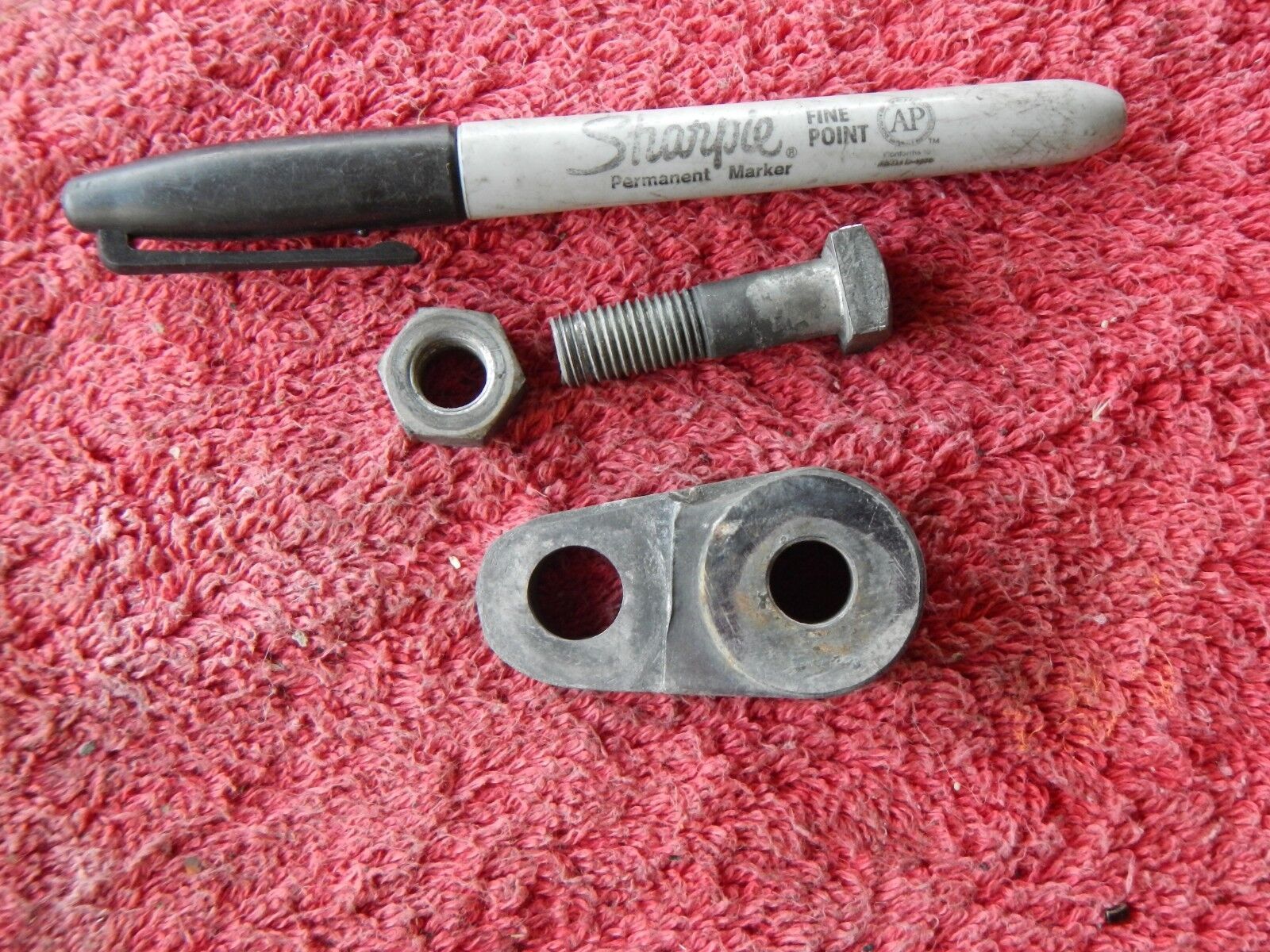 Rear brake caliper mount pivot bracket 1981 Kawasaki KZ750 KZ 750 H LTD - $24.74
