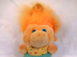 TROLL Doll by Grove int. Polka Dot outfit 11&quot; Plush Stuffed  - £6.27 GBP