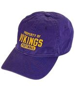 Reebok NFL Gridiron Classic Vikings Football Dad Hat Cotton Strapback OSFA - $23.99