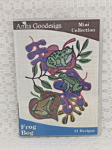 Frog Bog Embroidery Design Collection 21 Designs Anita Goodesign 17MAGHD - £18.81 GBP