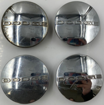 Dodge Rim Wheel Center Cap Set Chrome OEM B01B21034 - £70.78 GBP