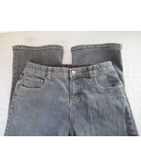 Woolrich jean pants denim Size 8 black  straight leg inseam 26&quot; - £12.35 GBP