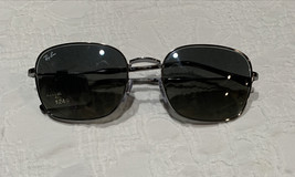New RAY-BAN RB3516 004/71 Gunmetal Frame Sunglasses Gray Gradient Lens 57-20-145 - $115.92