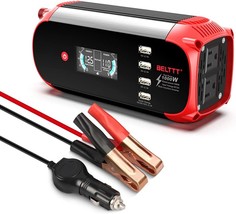 500W Car Power Inverter With 4 Smart Usb Charger Ports And Lcd Intelligent - £51.91 GBP