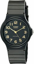 Casio Quartz Standard Analog Watch Black MQ-24-1B2 Unisex - $29.69