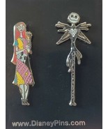 Disney Pin NIGHTMARE BEFORE CHRISTMAS - JACK SKELLINGTON &amp; SALLY  2-Pin ... - $44.99