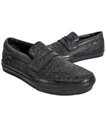 Vans Skate Loafers Beatrice Domond Style 53 Black Mens Size 7.5 Floral - $89.10