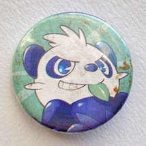 Pokemon Pancham Panda Pin Button Pinback Lapel Hat Lanyard Collectible - $12.95