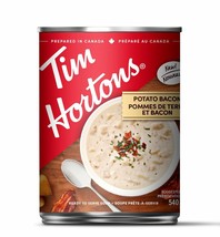 9 Cans of Tim Hortons Potato Bacon Soup 540ml Each- From Canada- Free Shipping - £42.63 GBP