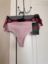 BNWT New Balance women&#39;s 3pk seamless thongs, Size L, Polyester/spandex - £13.44 GBP