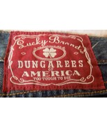 Lucky Brand Flare leg jeans Dungarees size 32 - $341.93 MXN