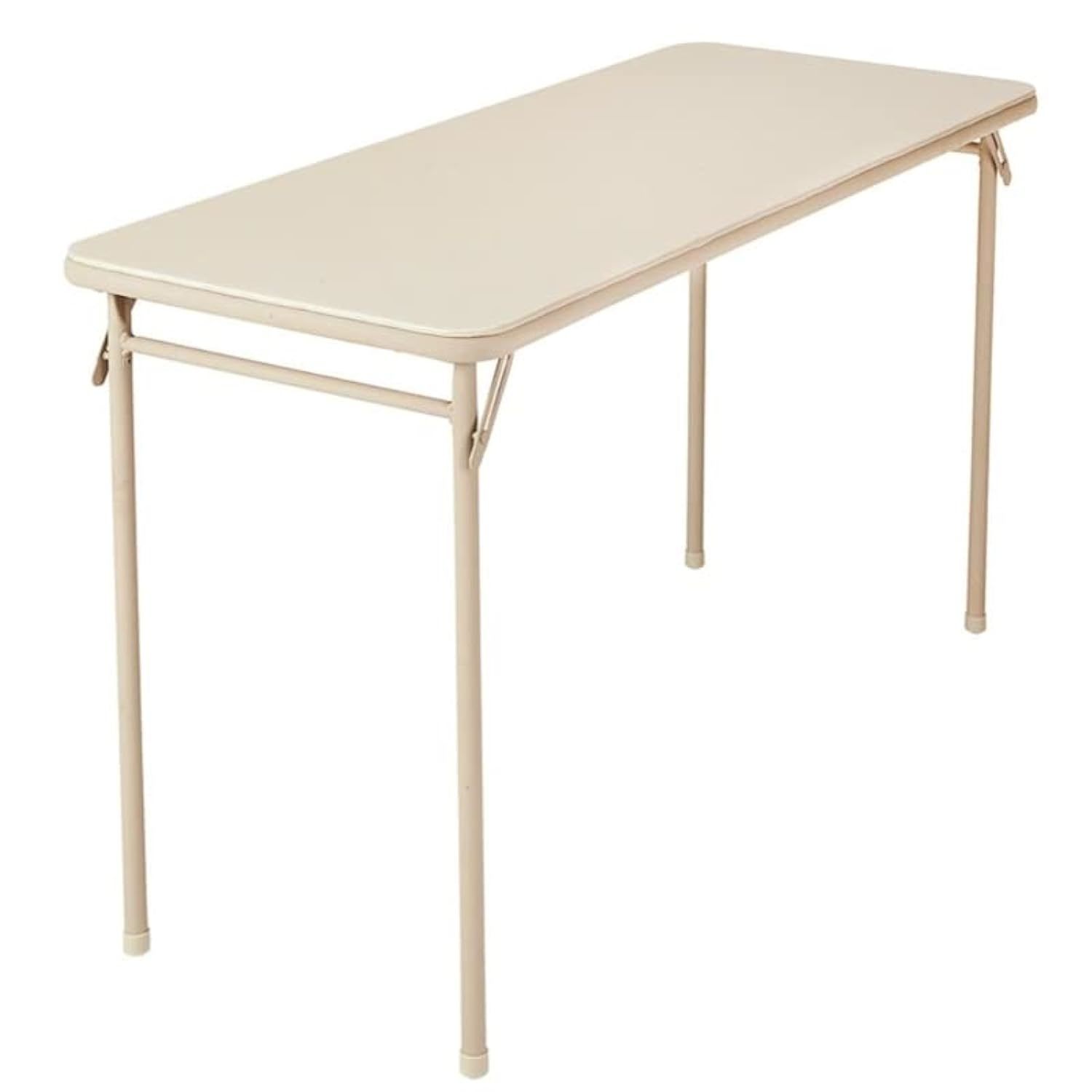 Cosco Folding Serving Table, 20" X 48", Antique Linen - £58.83 GBP