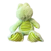 Gund Baby Silly Stripes Frogers Frog Green Plush Stuffed Animal Toy Small - $10.77