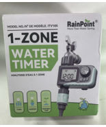 NEW RainPoint Programmable 1 Zone Water Timer - Model Number ITV105 - $278.90 MXN