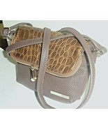 Kenneth Cole Reaction CrossBody Brown Handbag Wooster Street Foldover EUC - $19.31