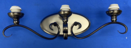 Sea Gull Lighting Parkview 3 Light Nickel Bath Bar Vanity Light 44381-965 - $89.09