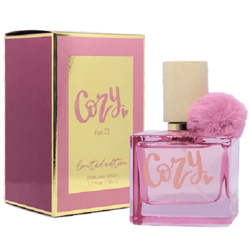 Rue 21 Cozy Perfume Spray 1.7 oz Limited Edition Fragrance Pom Brand New in Box - $47.99
