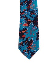 Lilly Pulitzer Men’s 100% Silk Tie Blue Reef Me Up Fish Coral Euc! - £26.61 GBP