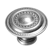 Hickory Hardware P8198-ST Manor House 1-1/4&quot; Diameter, Antiqued Silver - £3.09 GBP