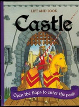 Childs Historical Lift Look Read Baron&#39;s Castle Knights Jousts Seige HC Book - £10.21 GBP