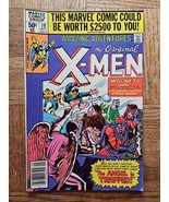 The Original X-Men #10 Marvel Comics September 1980 - $4.13 CAD