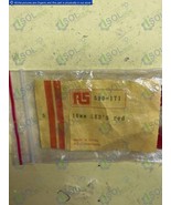 RS Components RS 590-171 10mm Red LED 2000 mcd 20° Viewing Angle Lot of 4 - $23.00