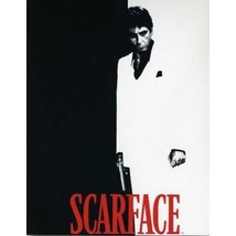 Luxuary Plush Black White Red Scarface (Tony Montana) Blanket Throw Queen or Ful - £39.86 GBP
