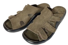 Women’s Hammacher Schlemmer Walk on Air Sandals Shoes Brown Size 7- 8 EU... - £31.85 GBP