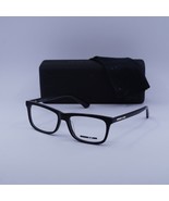 Alexander McQueen MQ0298OP 001 Shiny Black 52mm Eyeglasses New Authentic - $102.89