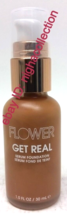 ( 1 ) FlowerBeauty Get Real Serum Foundation CARAMEL M5 1 oz BRAND NEW - $12.86