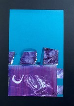 „ Blue velvet” original collage/ drawing - $20.00