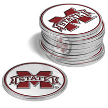 Mississippi State Bulldogs 12 Pack Golf Ball Markers - £29.88 GBP
