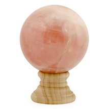 Rose Quartz Polished Stone Sphere - $49.99