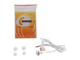 Newegg Gift Ear Buds White Orange - $9.95