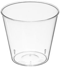 Embellish Crystal Clear Hard Plastic 1oz Clear Shot Glass Pack Of 200 - $18.05