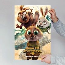 Rabbit Trio KUNG FU PANDA 4 movie poster - Wall Art Decor Cinephile Gift - £8.69 GBP+
