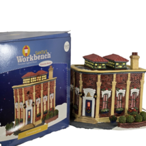 Santas Workbench Cornerstone Cafe Victorian Series 2004 Porcelain Lighte... - £18.54 GBP