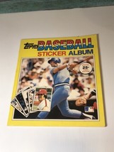 1981 Topps Baseball Sticker Album with Stickers - £9.58 GBP