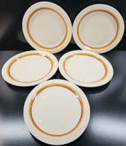 5 Syracuse China Palomino Oval Serving Platters Set Vintage Restaurant W... - $69.17