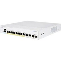 350 Cbs350-8Fp-2G 8-Port Managed Poe Ethernet Switch Cbs3508Fp2Gna - £523.10 GBP