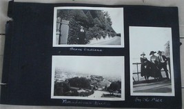 Great Vintage Page of Black and White Photographs, 1920s, Indiana, VG CND - $4.94