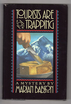 Marian Babson Tourists Are For Trapping First Edition Cat Hardcover Dj Mystery - $13.49