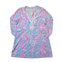 NWT Lilly Pulitzer Kaia Knit Tunic in Resort White Love Bug V-neck Top S... - $72.00