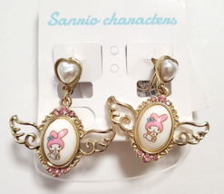 My Melody Accssory clip-on earrings SANRIO Characters 2022&#39; Cute - £31.01 GBP