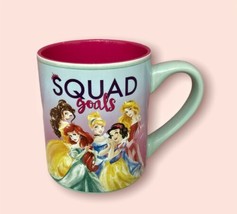 Disney Princess Squad Goals Mug Cup Belle Ariel Aurora Cinderella Snow White - £6.42 GBP
