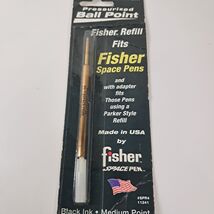 NEW Fisher Space Pen Refill #SPR4 11241 Pressurized Ball Point Black Ink... - $166.91 MXN
